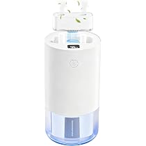 加湿器 大容量 卓上 省エネ PSE 静音 スチーム ホワイト 35畳対応 Amazon.co.jp: 加湿器 卓上 小型【2025実用新案＆磁吸式スプレーヘッド